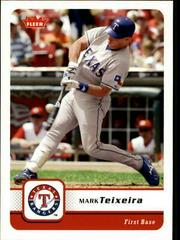 Mark Teixeira #289 Baseball Cards 2006 Fleer Prices