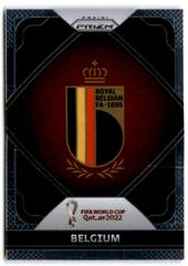 Belgium Soccer Cards 2022 Panini Prizm World Cup Team Badges Prices