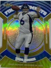 Jay Cutler [Gold Refractor] #RFM-JC Football Cards 2007 Topps Finest Moments Prices
