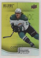Maxime Comtois [Yellow Green] #R-71 Hockey Cards 2021 Upper Deck Allure Rainbow Prices