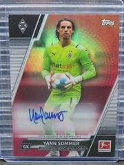Yann Sommer [Red] Soccer Cards 2021 Topps Bundesliga Autographs Prices