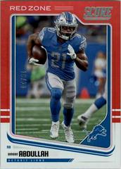 Ameer Abdullah [Red Zone] #106 Football Cards 2018 Score Prices