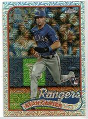 Evan Carter [Green] Baseball Cards 2024 Topps 1989 Chrome Silver Pack Prices