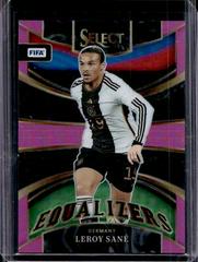 Leroy Sane [Pink] #8 Soccer Cards 2022 Panini Select FIFA Equalizers Prices