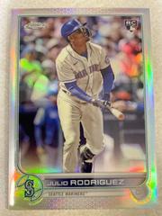 Julio Rodriguez [Refractor] #USC165 Baseball Cards 2022 Topps Chrome Update Prices