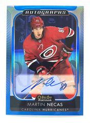 Martin Necas Hockey Cards 2021 O-Pee-Chee Platinum Blue Rainbow Autographs Prices