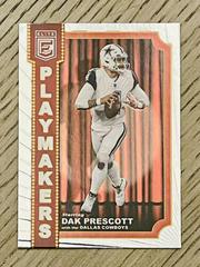Dak Prescott #PM-3 Football Cards 2023 Panini Donruss Elite Playmakers Prices