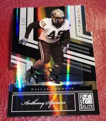 Anthony Spencer [Status Gold Autograph] #110 Football Cards 2007 Panini Donruss Elite Prices