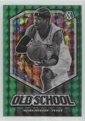 Allen Iverson [Green Mosaic] #14 Basketball Cards 2019 Panini Mosaic Old School Prices