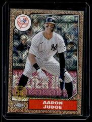 Aaron Judge [Orange] #T87C-6 Baseball Cards 2022 Topps Update 1987 Chrome Prices