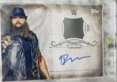 Bray Wyatt [Bronze Autograph] Wrestling Cards 2016 Topps WWE Undisputed Relics Prices