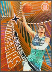 LaMelo Ball [Orange] #4 Basketball Cards 2021 Panini Illusions Shining Stars Prices