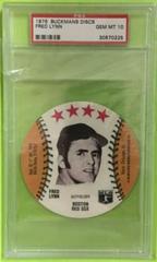 Fred Lynn Baseball Cards 1976 Buckmans Discs Prices