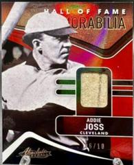 Addie Joss [Spectrum Red] Baseball Cards 2022 Panini Absolute Hall of Fame Memorabilia Prices