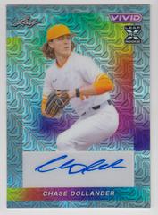 Chase Dollander [Gray Mojo] #BA-CD2 Baseball Cards 2023 Leaf Vivid Autograph Prices