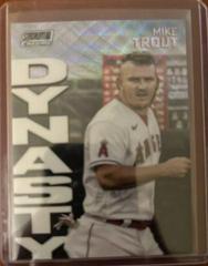 Mike Trout [Wave] #2A Baseball Cards 2022 Stadium Club Chrome Dynasty and Destiny Prices