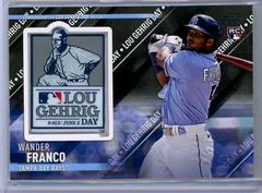 Wander Franco [Black] Baseball Cards 2022 Topps Update Special Event Patch Relics Prices