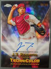 J. T. Realmuto #TTA-JR Baseball Cards 2023 Topps Chrome in Technicolor Autographs Prices