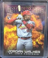 Jordan Walker [Black] #AS-12 Baseball Cards 2023 Topps Update Action Stars Prices