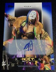 Asuka [Blue Autograph] Wrestling Cards 2017 Topps WWE Women's Division Prices