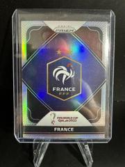 France #4 Soccer Cards 2022 Panini Select FIFA Team Badges Prices