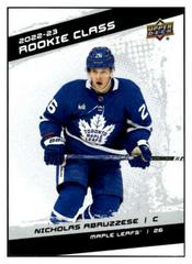 Nick Abruzzese Hockey Cards 2022 Upper Deck Rookie Class Prices