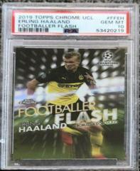 Erling Haaland Soccer Cards 2019 Topps Chrome UEFA Champions League Footballer Flash Prices