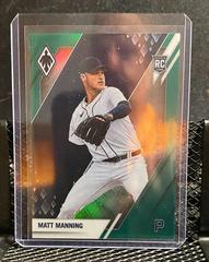 Matt Manning [Green] #4 Baseball Cards 2022 Panini Chronicles Phoenix Prices