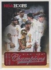 Miami Heat Champions #301 Basketball Cards 2013 Panini Hoops Prices