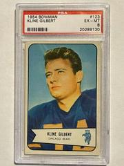 Kline Gilbert #123 Football Cards 1954 Bowman Prices