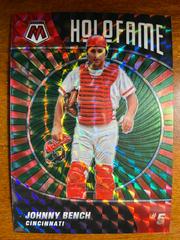 2022 Panini Mosaic Holofame #11 Johnny Bench Cincinnati Reds