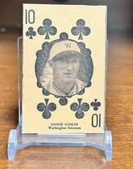 Goose Goslin [10 of Clubs] Baseball Cards 1927 W560 Hand Cut Prices