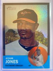 Adam Jones [Black Refractor] Baseball Cards 2012 Topps Heritage Chrome Prices