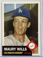 Maury Wills #597 Baseball Cards 2023 Topps Living Prices