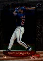 Carlos Delgado #15 Baseball Cards 2000 Bowman Chrome Prices