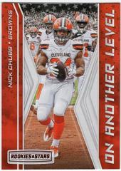 Nick Chubb #OAL-NC Football Cards 2019 Panini Rookies & Stars on Another Level Prices