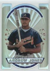 Andruw Jones [Refractor] Baseball Cards 1996 Bowman's Best Cuts Prices