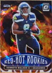 Kenneth Walker III [Ice] #RHR-7 Football Cards 2022 Panini Donruss Optic Red Hot Rookies Prices