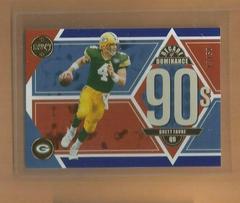 Brett Favre [Blue] #DD-7 Football Cards 2022 Panini Legacy Decade of Dominance Prices