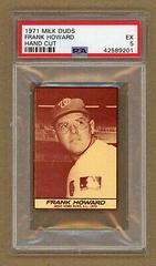 Frank Howard [Hand Cut] Baseball Cards 1971 Milk Duds Prices