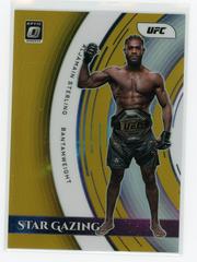Aljamain Sterling [Gold] #13 Ufc Cards 2022 Panini Donruss Optic UFC Star Gazing Prices
