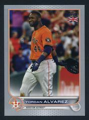 Yordan Alvarez [Platinum] #202 Baseball Cards 2022 Topps UK Edition Prices