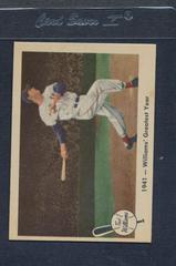 1941 Williams' [Greatest Year] #16 Baseball Cards 1959 Fleer Ted Williams Prices