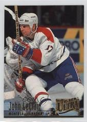John LeClair #111 Hockey Cards 1994 Ultra Prices