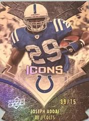 Joseph Addai #32 Football Cards 2008 Upper Deck Icons Prices