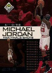 Michael Jordan #4 Basketball Cards 1998 UD Choice Preview NBA Finals Shot Prices