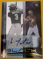 Jorge Mateo [Autographs] #14 Baseball Cards 2021 Panini Chronicles Black Prices