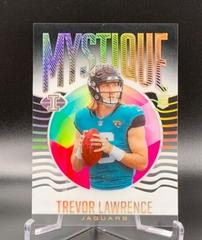 Trevor Lawrence [Black] Football Cards 2021 Panini Illusions Mystique Prices