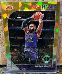 LeBron James [Gold Cracked Ice] Basketball Cards 2019 Panini Hoops Premium Stock Prices