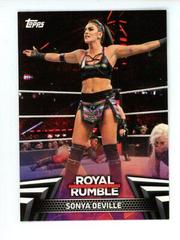 Sonya Deville Wrestling Cards 2019 Topps WWE Women's Division Royal Rumble Prices